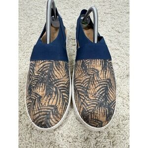 Rutz Walk In Cork Women's Slingback Tropical Sneakers Euro 41 US 10 Comfort Pool
